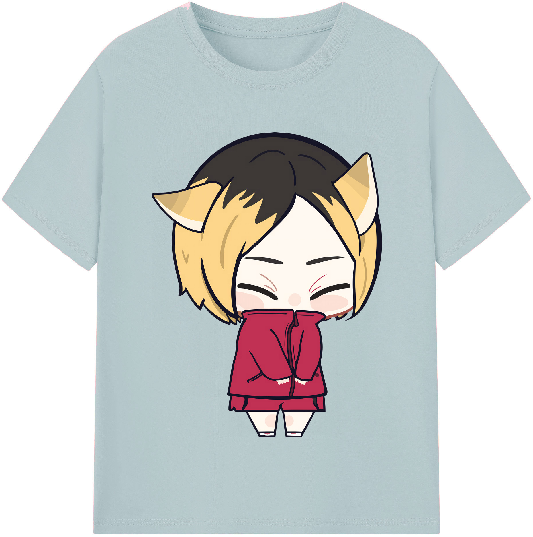 （画像用） ハイキュー!! Haikyu!! 綿100％半袖Tシャツ（フロントプリント）